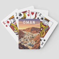 Oman Illustration Voyage Art Vintage