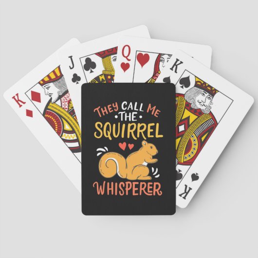 Jeu De Cartes On M'Appelle Le Whispereur D'Écureuil (dos)