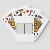 Jeu De Cartes Open Notebook And Pencil (dos)