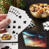 Jeu De Cartes Opéra spatial SF (3) (In Situ)