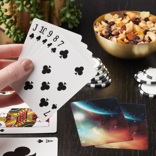 Jeu De Cartes Opéra spatial SF (3) (In Situ)