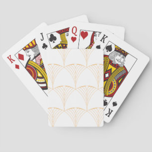 Jeu De Cartes Or, élégant simple et luxueux motif traditionnel