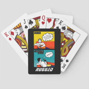 Jeu De Cartes orange jaune bleu miel Do Rugged Geek Comics