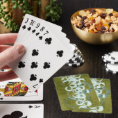 Jeu De Cartes Orbes vertes I (In Situ)