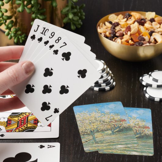 Jeu De Cartes Orchard en fleurs | Vincent van Gogh (In Situ)