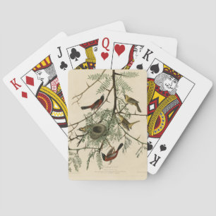 Jeu De Cartes Orchard Oriole des Oiseaux d'Amérique d'Audubon