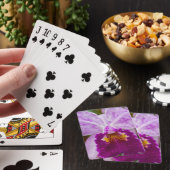 Jeu De Cartes Orchidée mauve de passion (In Situ)
