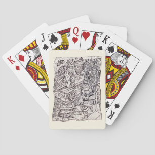 Jeu De Cartes Organe des inquiétudes