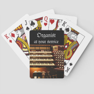 Jeu De Cartes Organisateur à votre service jouant aux cartes