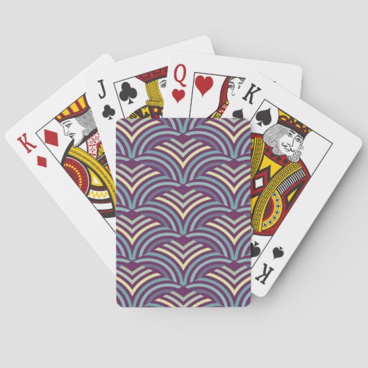 Jeu De Cartes Origine ethnique abstraite (dos)