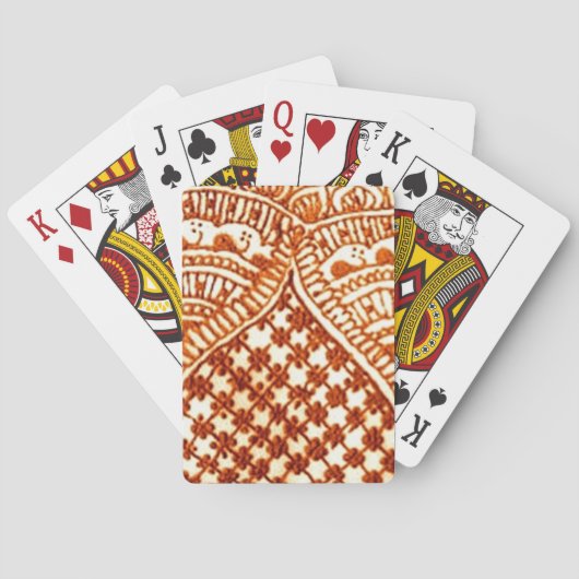 Jeu De Cartes ornement ancien (dos)