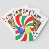 Jeu De Cartes Ornements de Noël (dos)