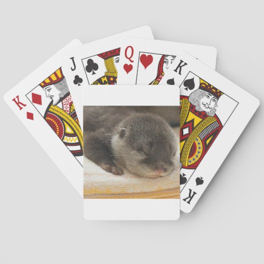 Jeu De Cartes Otter endormi (dos)