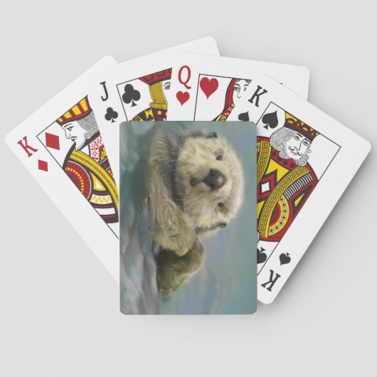Jeu De Cartes Otter PLaying Cartes (dos)