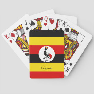 Jeu De Cartes Ouganda Flag Games, Ouganda Jouer des cartes