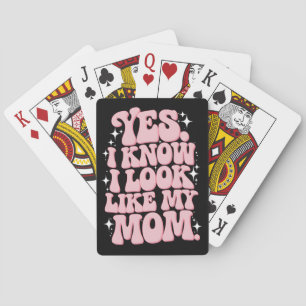 Jeu De Cartes Oui Je sais que je ressemble à ma mère Fête Super 