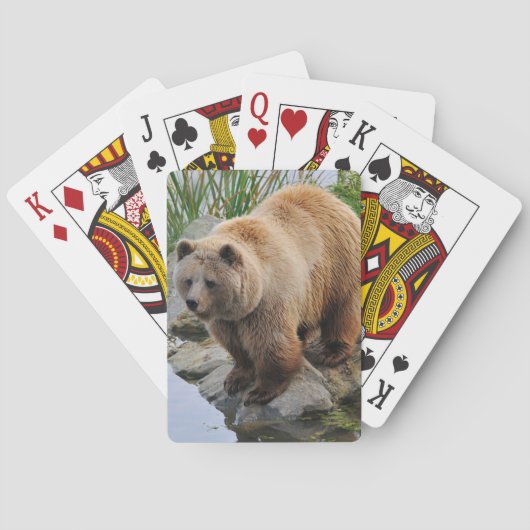 Jeu De Cartes Ours au bord d'un lac (dos)