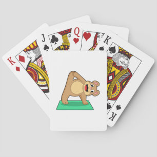 Jeu De Cartes Ours au Yoga Fitness