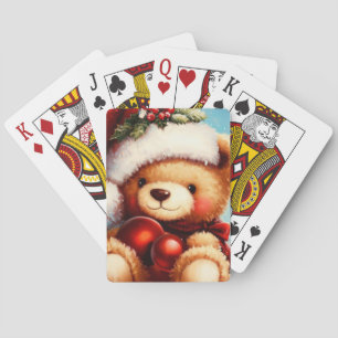Jeu De Cartes Ours en peluche de Noël (4)