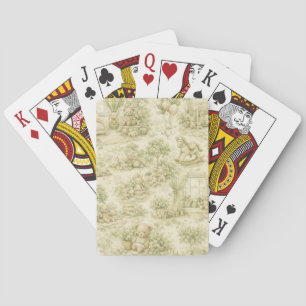 Jeu De Cartes Ours en peluche salle beige neutre de la nurserie