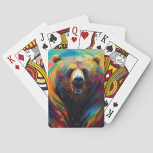 Jeu De Cartes Ours Grizzly Animal Discovery Aventure Nature Pla