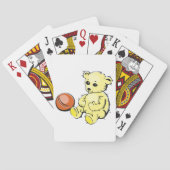 Jeu De Cartes Ours Jaune Teddy (dos)
