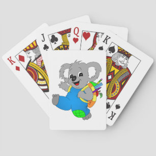 Jeu De Cartes Ours Koala avec sac à dos