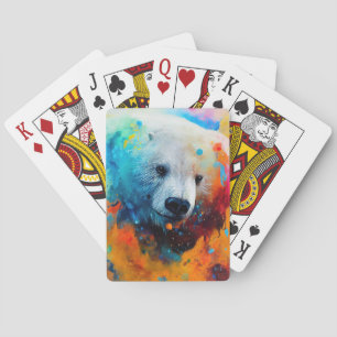 Jeu De Cartes Ours polaire découverte d'animaux Aventure Nature