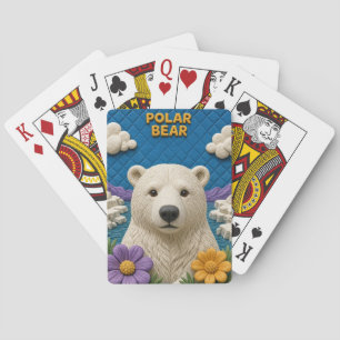 Jeu De Cartes Ours Polaire Rivage Glacé Moderne KlayKoo