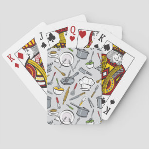 Jeu De Cartes Outils de cuisine Motif