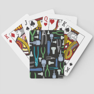 Jeu De Cartes Outils d'électricien Cartes de Poker Cadeau Profes