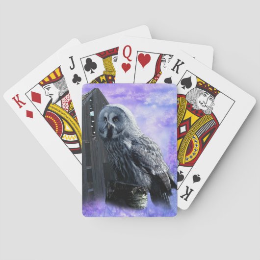 Jeu De Cartes Owl Barn Shed (dos)