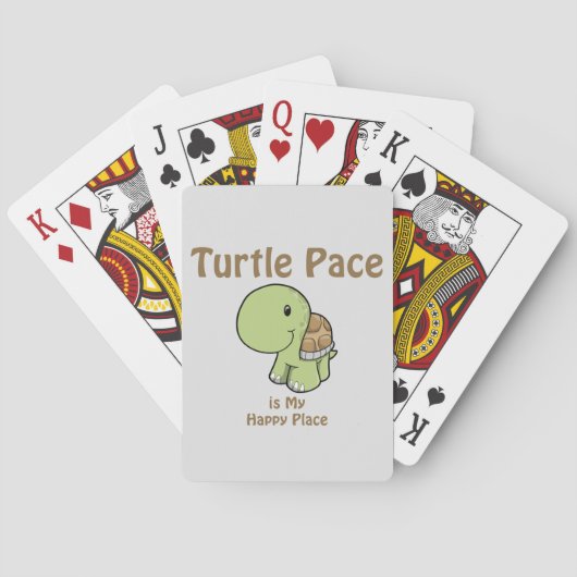 Jeu De Cartes Pace de tortue - Happy Place (dos)