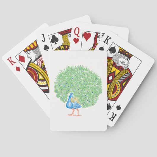 Jeu De Cartes Pacock (dos)