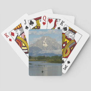 Jeu De Cartes Pagaie dans le parc national de Grand Teton