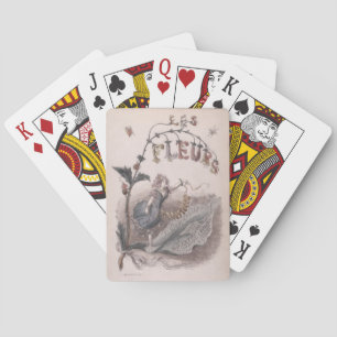 Jeu De Cartes Page de titre - Les fleurs animées