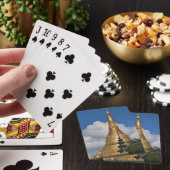 Jeu De Cartes Pagode Shwedagon, Yangon, Myanmar (In Situ)