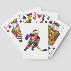 Jeu De Cartes Pain d'épice Hockey Noël 2026 Fêtes Sports