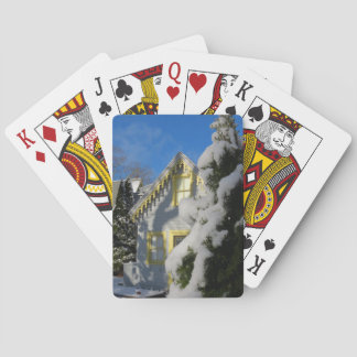 Jeu De Cartes Pain d'épices et neige d'hiver - Martha's Vineyard