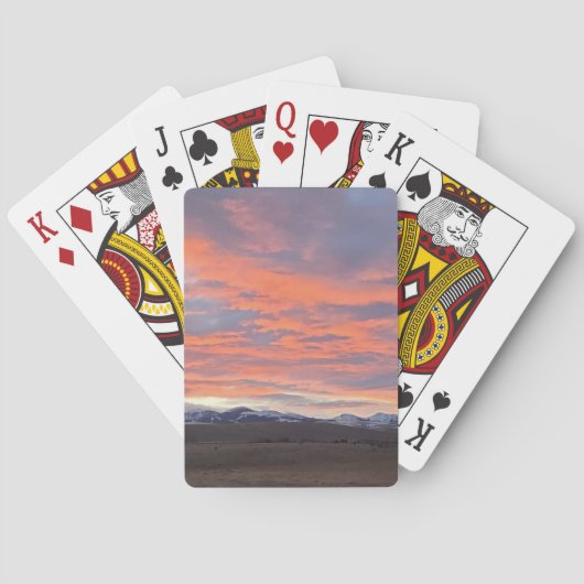 Jeu De Cartes Painted Sky Playing Cards (dos)