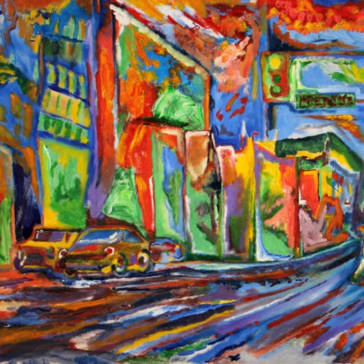 Jeu De Cartes Painting Mulder & Scully Synesthesia