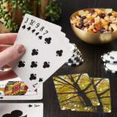 Jeu De Cartes Paire d'érables jaunes Nature d'automne (In Situ)