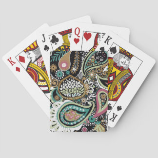 Jeu De Cartes Paisley asiatique : design moderne et sans soudure