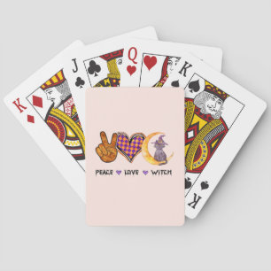 Jeu De Cartes Paix, Amour, Sorcière