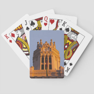 Jeu De Cartes Palacio de Communicaciones, détail de la tour, cou