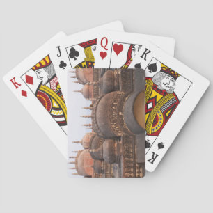 Jeu De Cartes Palais Madhavendra au coucher du soleil, Jaipur