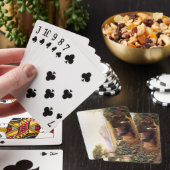 Jeu De Cartes Palermo, Sicile, 1847 (huile sur toile) (In Situ)