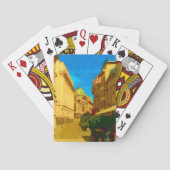 Jeu De Cartes Pallace Bucarest peinture numérique Art Imprimer (dos)