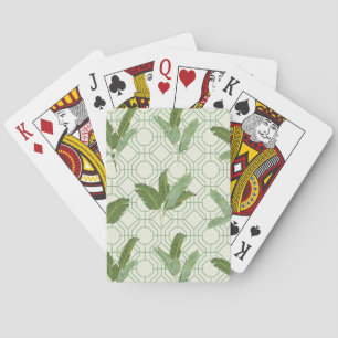 Jeu De Cartes Palmettes tropicales