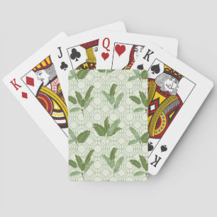 Jeu De Cartes Palmettes tropicales